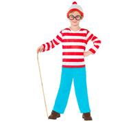 Dónde Está Wally Wenda Adulto Infantil con Licencia Disfraz Carnaval