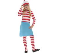 Dónde Está Wally Wenda Adulto Infantil con Licencia Disfraz Carnaval