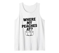 ¿Dónde están mis Melocotones? Divertidas Vibraciones de Verano Camiseta sin Mangas