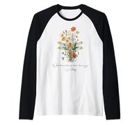 Donde Hay Amor por la Naturaleza, Hay alegría - León Tolstoi Camiseta Manga Raglan