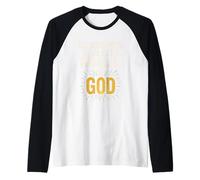 Donde la fe brilla y los milagros hablan su nombre novedoso regalo. Camiseta Manga Raglan