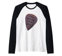 Donde las palabras fallan, la música habla Camiseta Manga Raglan