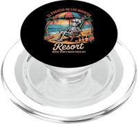 Donde los espíritus se enfrían para Siempre - Esqueleto del Día de los Muertos PopSockets PopGrip para MagSafe