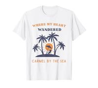 Donde mi corazón vagaba por el Carmelo junto al mar Camiseta