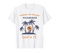 Donde mi corazón vagaba Santa Fe Nuevo México Camiseta