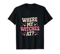 Donde mis brujas en Halloween Camiseta