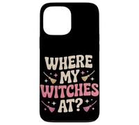 Donde mis brujas en Halloween Carcasa para iPhone 13 Pro Max