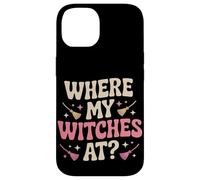 Donde mis brujas en Halloween Carcasa para iPhone 14