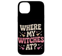 Donde mis brujas en Halloween Carcasa para iPhone 14 Plus