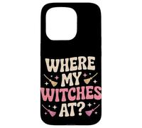 Donde mis brujas en Halloween Carcasa para iPhone 15 Pro
