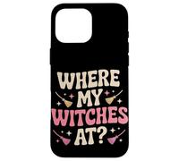 Donde mis brujas en Halloween Carcasa para iPhone 16 Pro Max