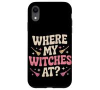 Donde mis brujas en Halloween Carcasa para iPhone XR