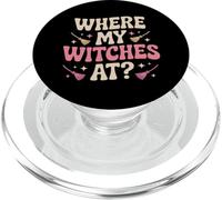 Donde mis brujas en Halloween PopSockets PopGrip para MagSafe