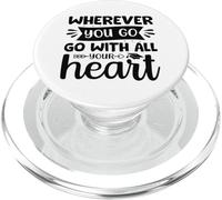 Dondequiera Que vayas vayas con Todo tu corazón PopSockets PopGrip para MagSafe