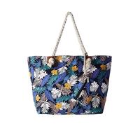 DonDon Bolso de playa grande impermeable con cremallera - Paraíso del Mar del Sur