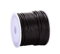 DonDon Cinta de cuero marrón - DIY Rollo de 10 metro 1,5 mm de ancho
