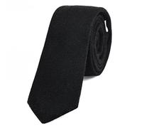 DonDon Corbata estrecha de algodón para hombres de 6 cm a cuadros