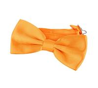 DonDon Pajarita Hombre corbatín amarillo naranja ya atado ajustable