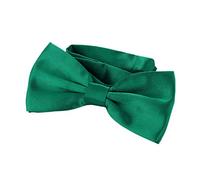DonDon Pajarita Hombre corbatín verde esmeralda ya atado ajustable