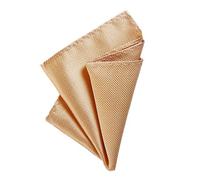 DonDon Pañuelos de bolsillo hombre de 21 x 21 cm para ocasiones especiales - Dorado