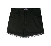 Dondup - 999 Short Denim Ricamo - Shorts - Mujer - Negro - W29 -
