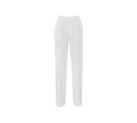 Dondup - Abby Wide-Leg Chino - Trousers - Mujer - Blanco - L -