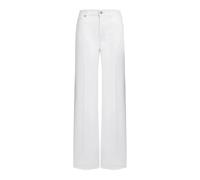 Dondup - Amber Wide Leg Jeans - Trousers - Mujer - Blanco - W28 -