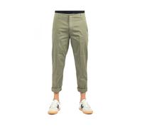 Dondup - Elegantes pantalones cropped - Trousers - Hombre - Verde - W33 -