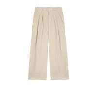 Dondup - Eloise Wide Leg Trousers - Trousers - Mujer - Beige - S -