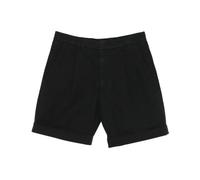 Dondup - Front-pleated Cuffed Short - Shorts - Hombre - Negro - W34 -