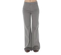 Dondup - Janice Wide Leg Trousers - Trousers - Mujer - Marrón - L -