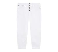 Dondup - Koons Loose Trousers - Trousers - Mujer - Blanco - W28 -