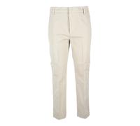 Dondup - Nima Cropped Trousers - Trousers - Mujer - Beige - W27 -