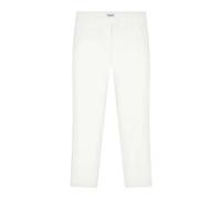 Dondup - Pantalones Chino Cropped Slim-Fit de Terciopelo - Trousers - Mujer - Blanco - W34 -