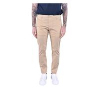 Dondup - Pantalones Chinos Ajustados de Algodón Elástico - Trousers - Hombre - Beige - W29 -