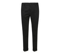 Dondup - Pantalones Chinos Slim con Bolsillos Traseros - Trousers - Hombre - Negro - W31 -