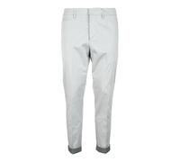 Dondup - Pantalones Joe con cierre de cremallera - Trousers - Hombre - Gris - W35 -