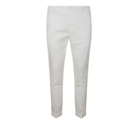 Dondup - Pantalones Slim Fit de algodón elástico - Trousers - Hombre - Blanco - W31 -