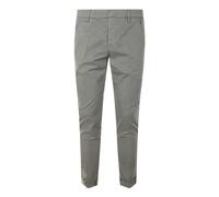 Dondup - Pantalones Slim Fit de Algodón Elástico - Trousers - Hombre - Gris - W38 -