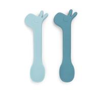 Done by Deer ™ Cuchara de silicona 2 Pack, Lalee Azul