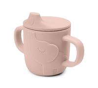Done by Deer ™ Taza de aprendizaje Peekaboo Elphee Rosa - talla120ml