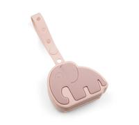 Done by Deer - Soporte para chupete de silicona (2 a 3 tetinas), color rosa