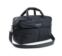 Done by Deer Bolso cambiador acolchado - Cambiador y dos ganchos para el cochecito incluidos - Accesorio esencial para bebé - 100% poliéster reciclado, Negro, 41 x 21 x H 29 cm. 24 L