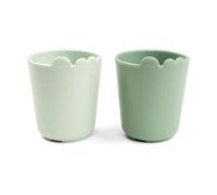 Done by deer Minivasos Croco kiddish 10 cl. 2-pack Green