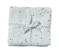 Done by deer Paños Dreamy Dots 2-pack Blue