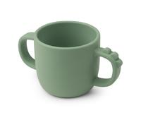 Done by deer Vaso con boquilla Croco peekaboo 17 cl Green