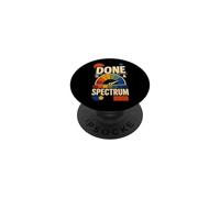 Done Is A Spectrum Humor Oficina PopSockets PopGrip Adhesivo