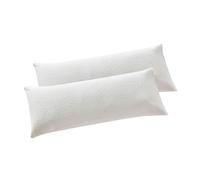 Donegal Collections - Almohada Viscoelastica Pack 2 Unidades 75 cm - Almohada Copos 100% Viscoelásticos - Tejido Strech Gran Adaptabilidad, Termoregulable, Antiacaros - Fabricado en España