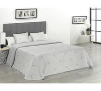 Donegal Collections - Colcha Cama 135 - Colcha Bouti Cama 135/140 Estampada Reversible + 2 Cojines Sintra - Primavera, Verano - Acolchado Fino, Modernas - Microfibra Extrasuave - Cubre Cama Multiusos