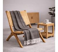 Donegal Collections - Colcha Multiusos 230x260 cm Marrón Arienzo - Manta Sofa Suave y - Plaid Foulard para Cama 4 Estaciones - Cubrecama, Manta, Jarapa Algodón Poliéster de Calidad